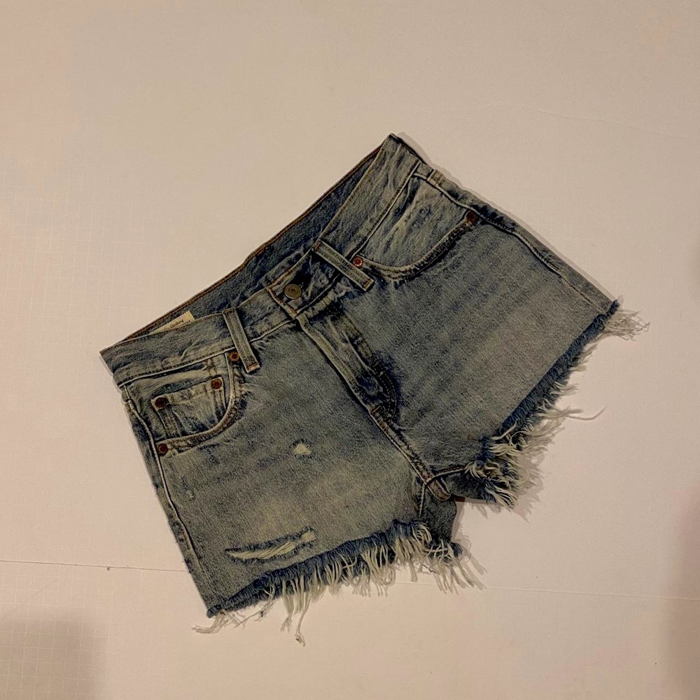 Levi’s 501 high rise shorts